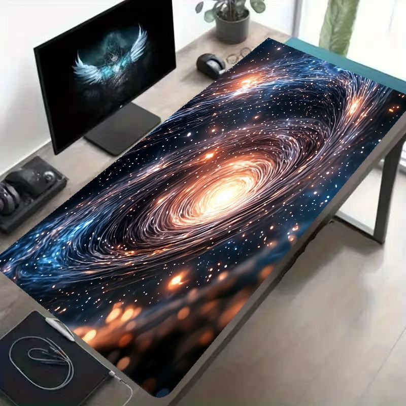 We Tech Galaxy Accessories - Cosmic Galaxy Iron Art muismat Sterrenhemel
