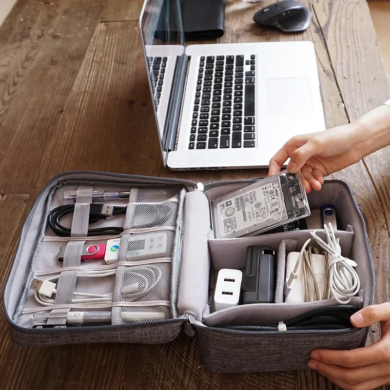 Draagbare Tech Organizer Case  - Tech Accessories Organizer Pouch recensie en prijs
