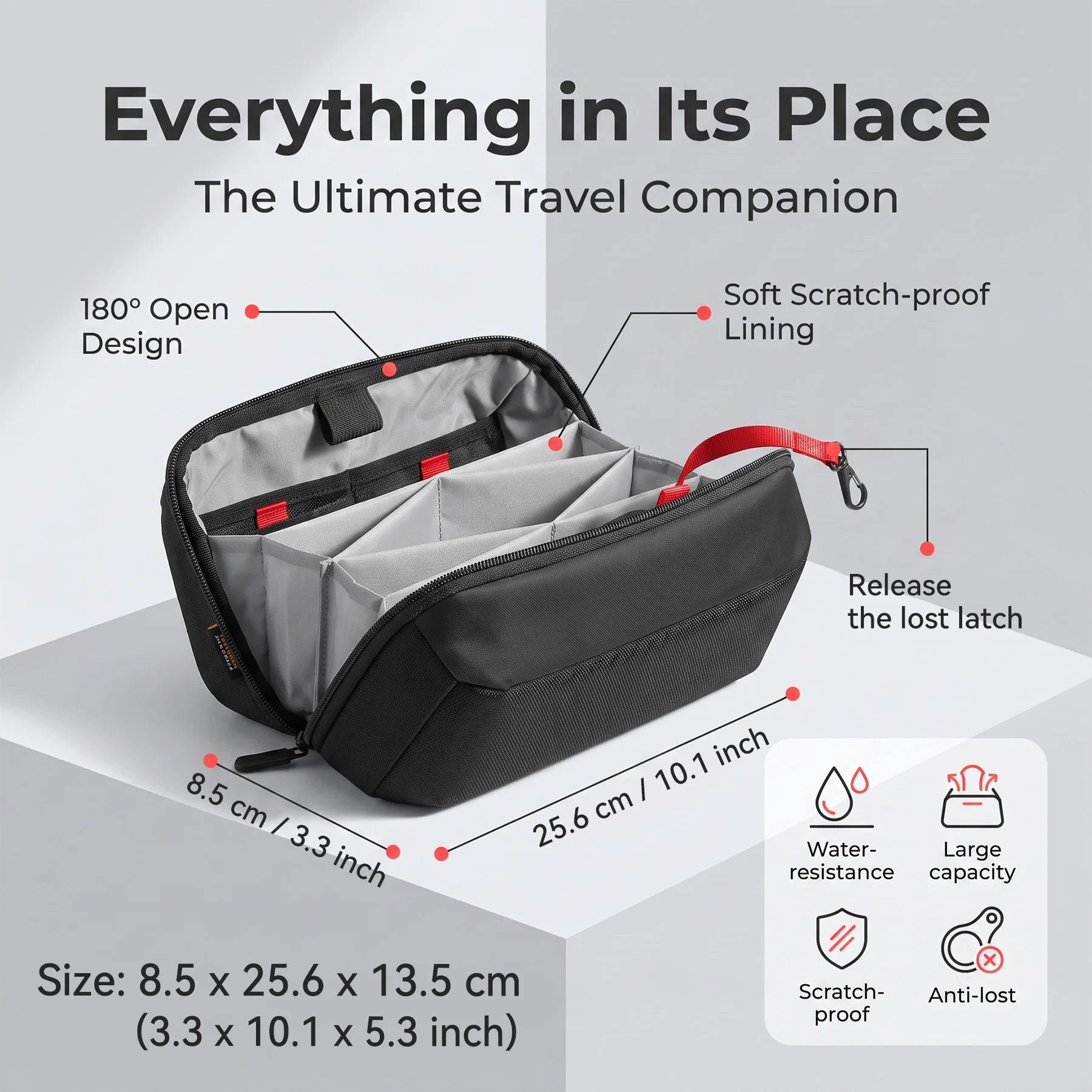Reistasje voor elektronische a - Tech Accessories Case recensie en prijs