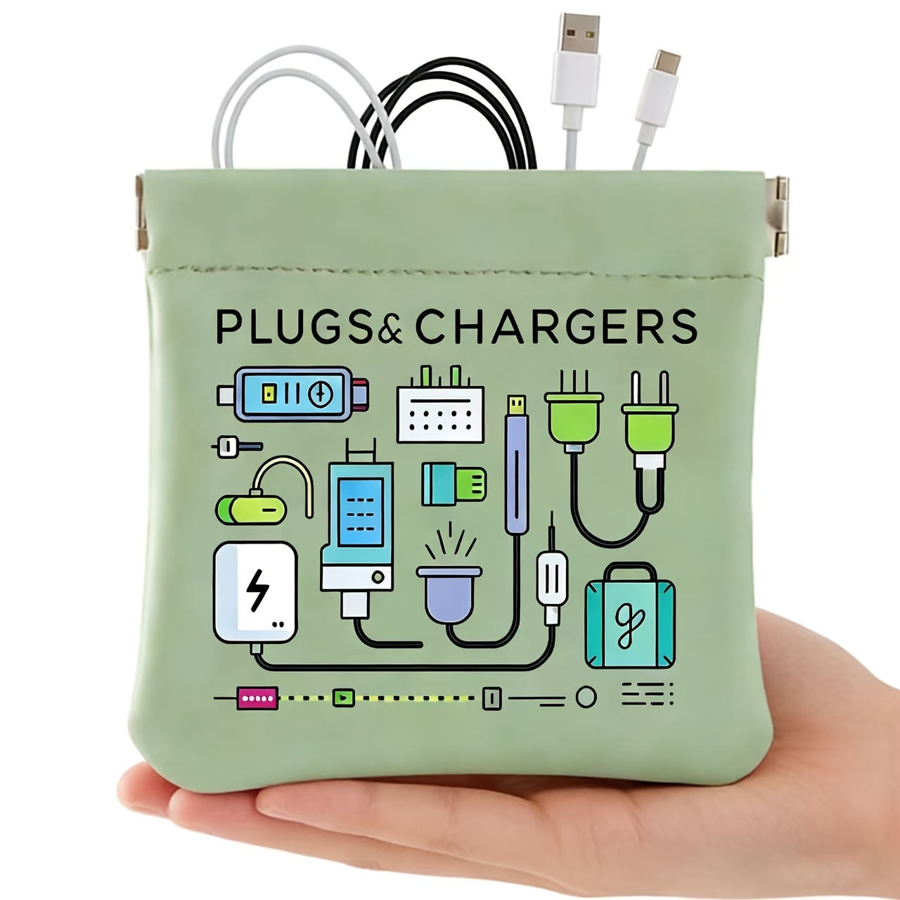 Draagbare kabelopbergtas 12x12 - Tech Accessories Travel recensie en prijs