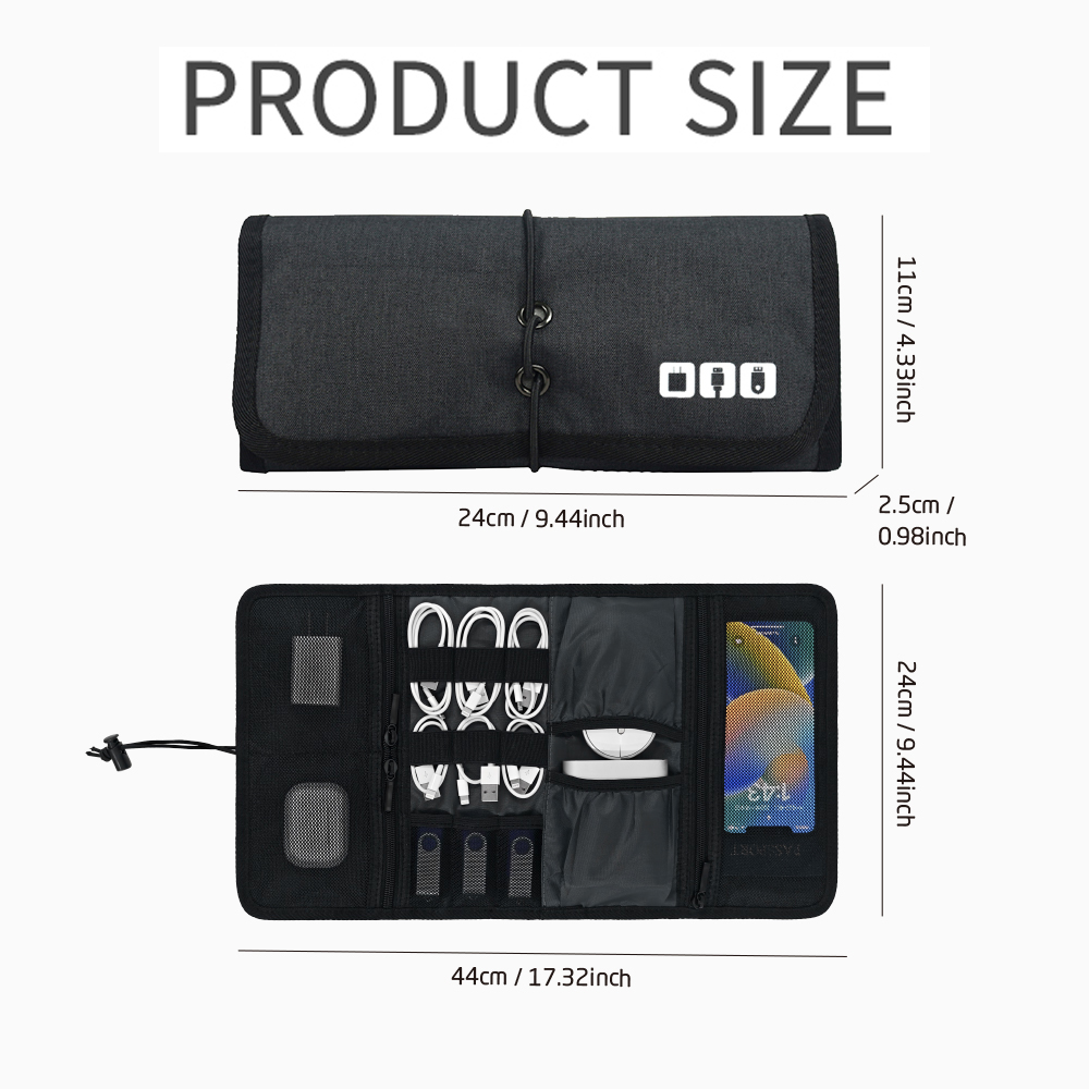 Tech Organizer Bag Kabelopberg - Tech Accessories Case recensie en prijs