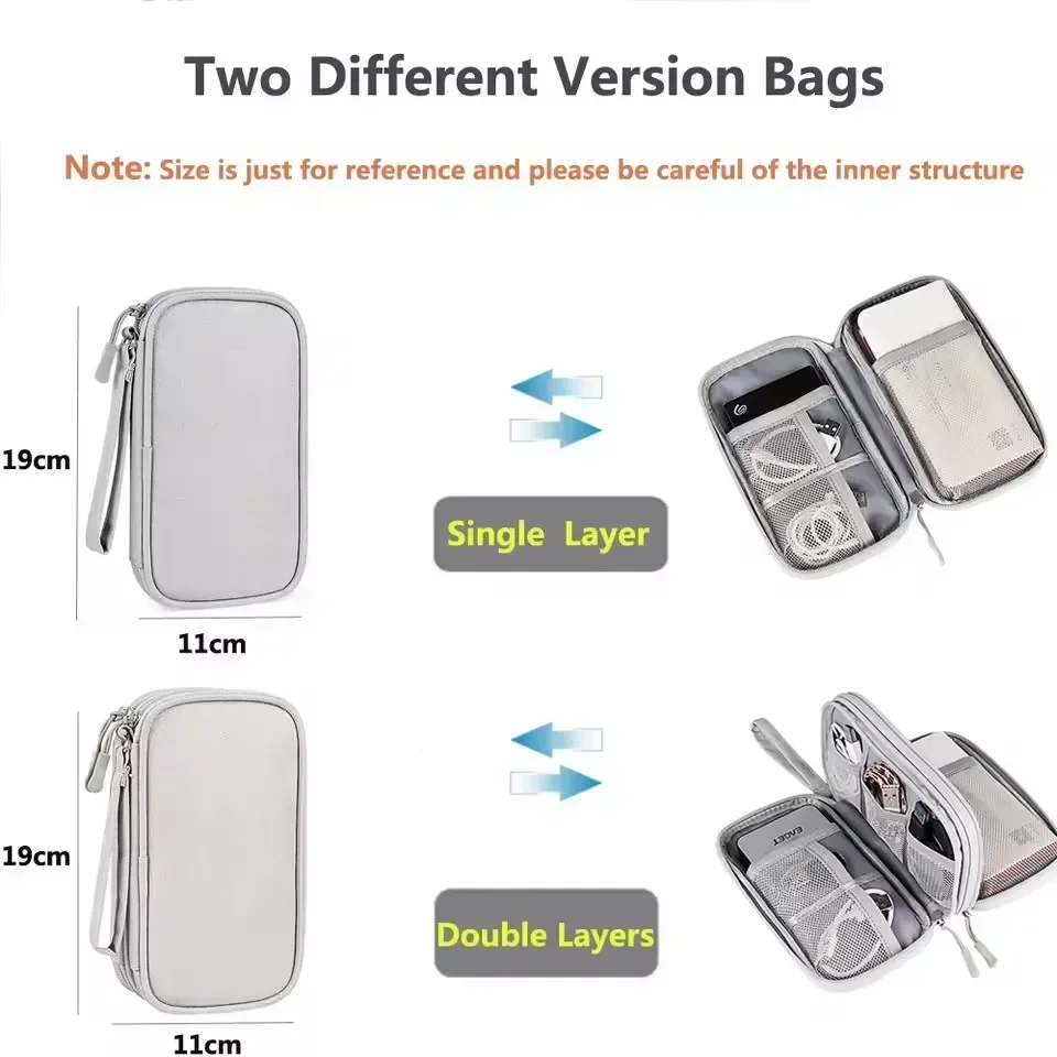 Reiskabeltas Draagbare digital - Tech Accessories Case recensie en prijs
