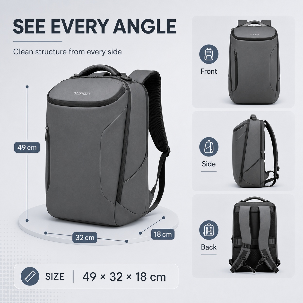 1 st ergonomische reisrugzak,  - Tech Accessories Travel recensie en prijs