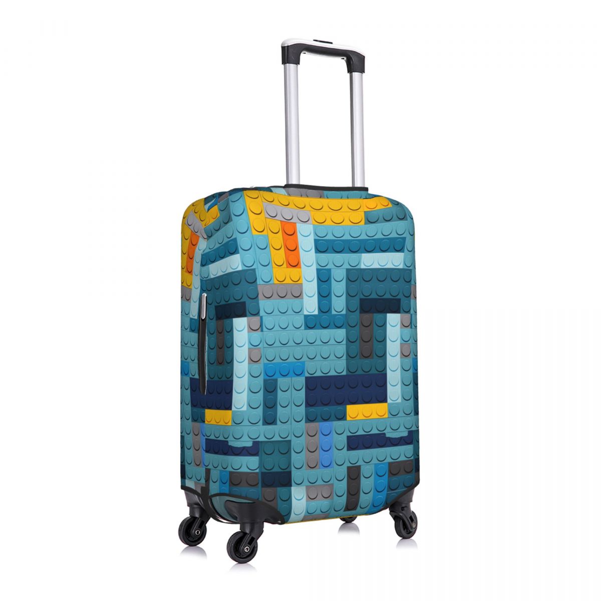 Blue Tech Pixel Bouwstenen Tex - Tech Accessories Travel recensie en prijs